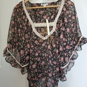 🌺3 for $20 Kariss Boho Blouse Small